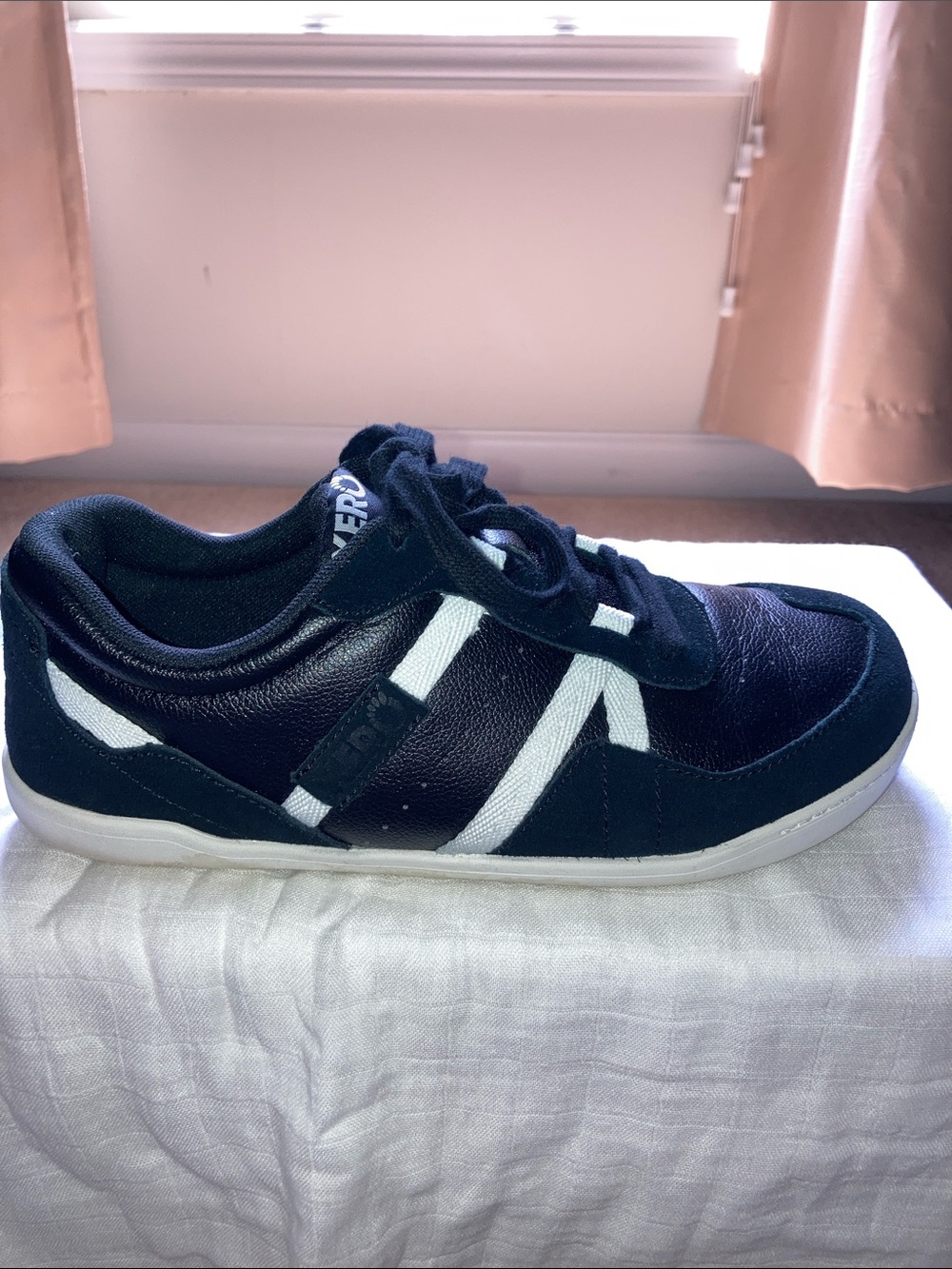 Women's Black & White Sneakers - Picture 12 of 14